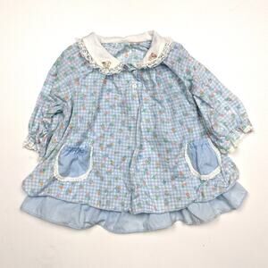 Vintage Evy Swing Top Girls Size 18m Floral Tunic